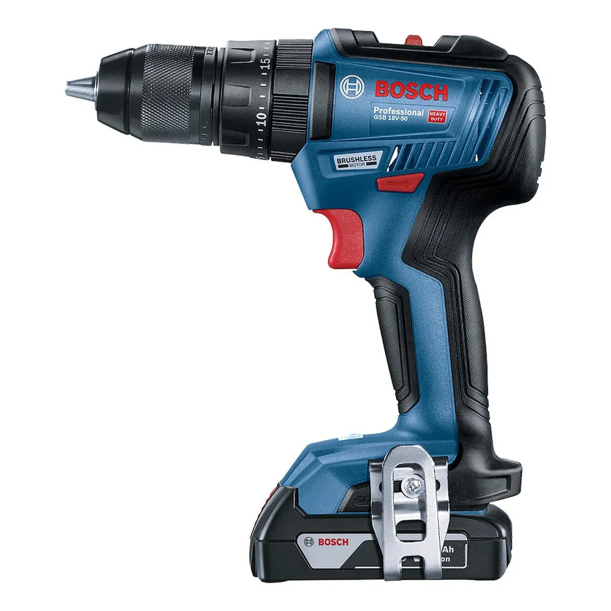 Taladro Atornillador Percutor Bosch GSB 18V-50 Brushless MP