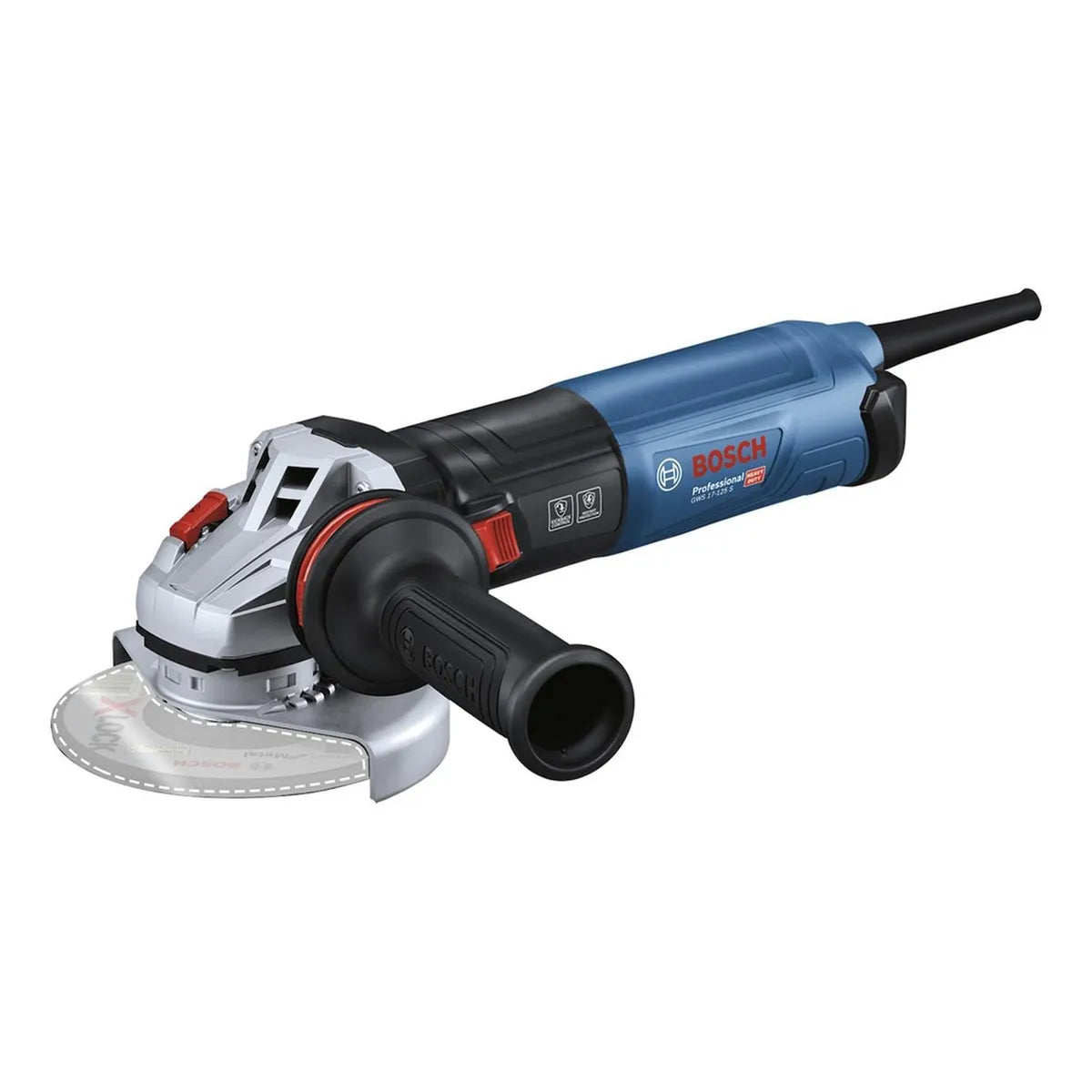 Amoladora Angular 5" 1700W 11500 rpm Bosch GWS 17-125 S