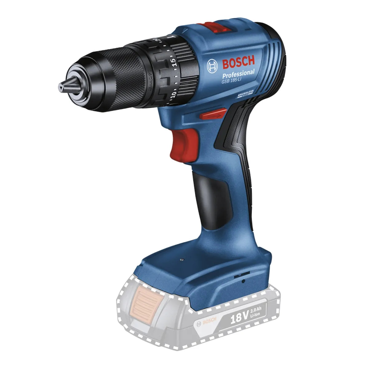 Taladro percutor Bosch GSB 185-LI