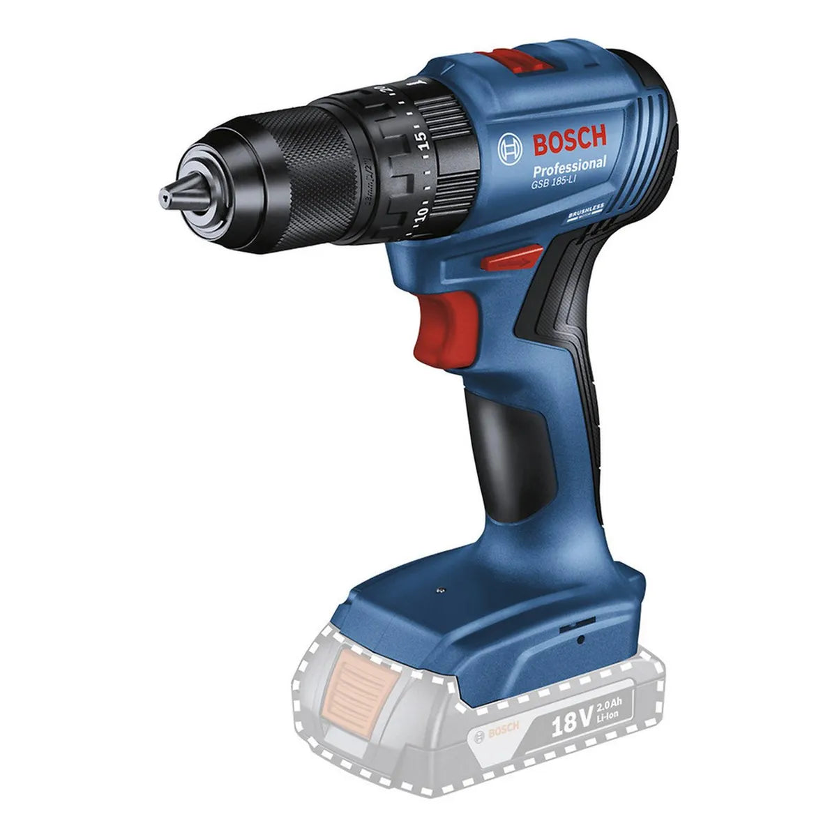 Taladro Percutor 12 18V Brushless Baretool Bosch GSB 185-LI