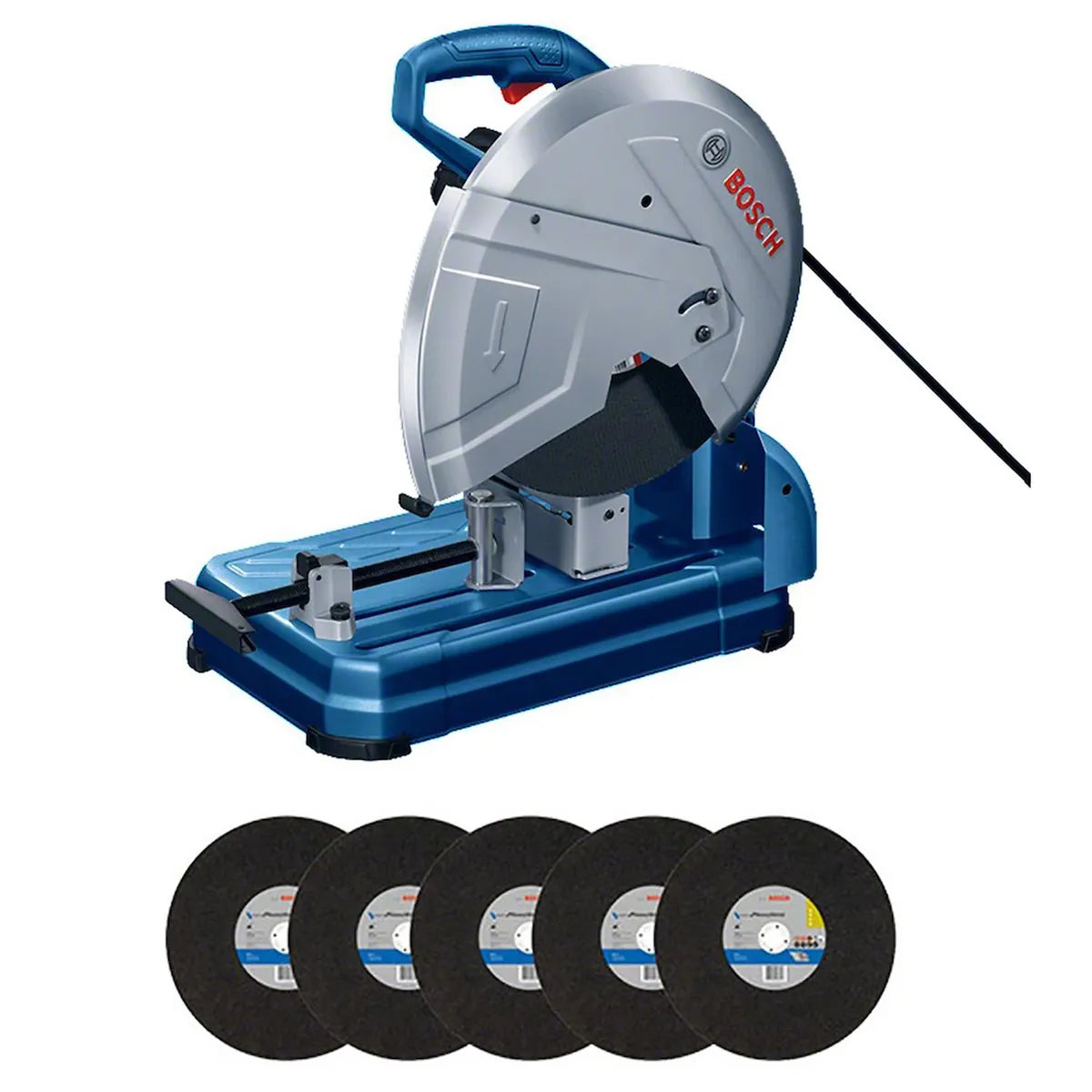 Tronzadora de Metales 14" 3800 Rpm+ 5 Discos de Corte 0601.B37.0E1-000